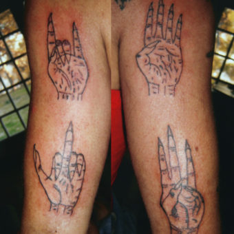 tatouage cabalistique par Dermogenese Tattoo
