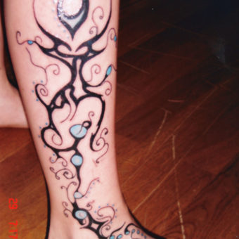 tatouage tribal féérique par Dermogenese Tattoo