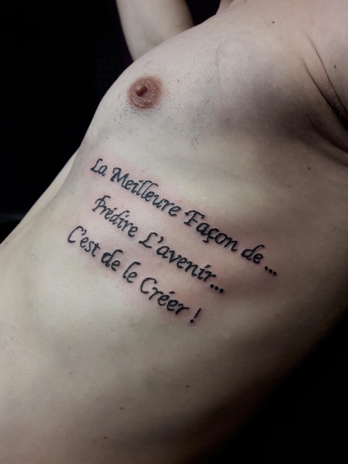 tatouage par Dermogenèse Tattoo