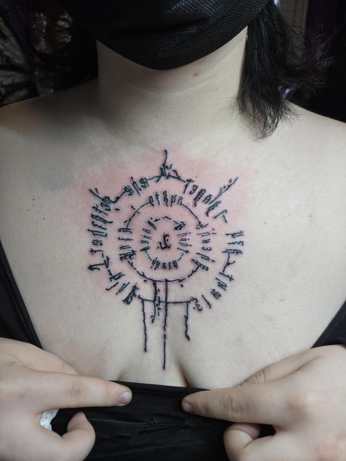 tatouage cabalistique par Dermogenese Tattoo tatouage cabalistique par Dermogenese Tattoo